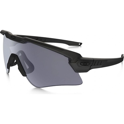 Strelecké okuliare Oakley M-Frame Alpha SI Dymovo sivé, Čierna
