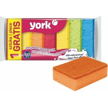 York Hubičky farebné na riad 6 ks plus 1