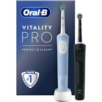 Image 1 of Oral-B Vitality Pro Duo Black&Blue