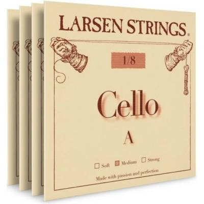 Larsen Struny pro Cello Malé velikostiSada 1/8 30766