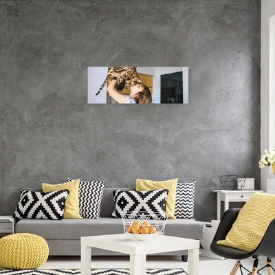 Fotoobraz na plátno z vlastnej fotografie 40 x 110 cm