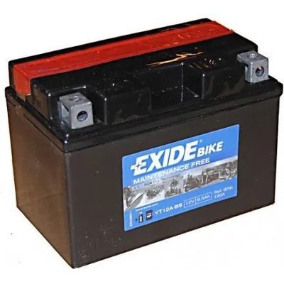 Exide Bike AGM 12V 9.5Ah left+ YT12A-BS