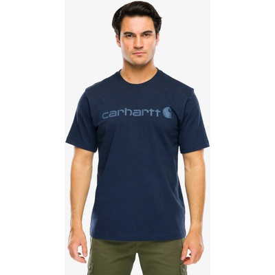 Carhartt Dearborn Relaxed Logo T-Shirt navy/dark blue