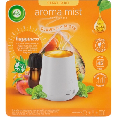 Air Wick Aroma vaporizér strojek a náplň Šťastné chvilky 20 ml – Zboží Dáma