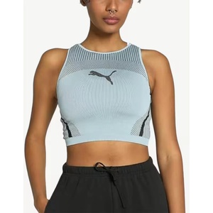 PUMA Dare To Crop Top Turquoise - magazinko