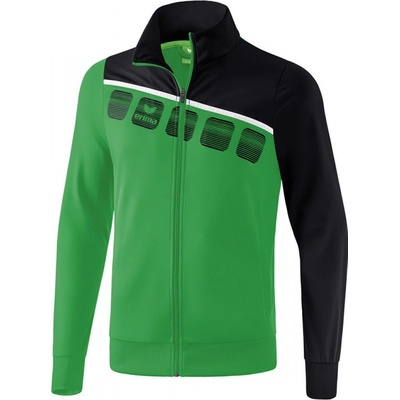 Erima 5-C tréninková bunda dětská Zelená černá