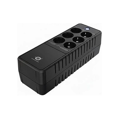 Conceptronic USV 650VA 360W 6xSchuko RJ45in Out Office sw (ZEUS-05E)