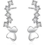 Silenti Jewelry Сребърни обеци "Подем
