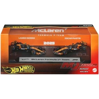 Hot Wheels Premium Formula 1 2025 McLaren Piastro a Norris 1:64