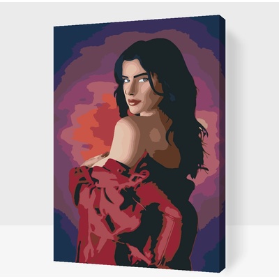 Vymalujsisam Malování podle čísel Žena v košili