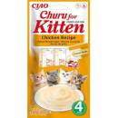 Granule pre mačky Churu Cat Kitten Chicken Recipe 4 x 14 g