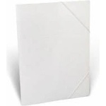 St-Majewski Briefcase with elastic band A4 White