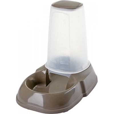 Zásobník krmivo Maya pro psy a kočky 1,5 l kávový