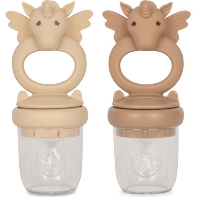 Cumlík na kŕmenie Unicorn Shell/Blush Konges Slojd