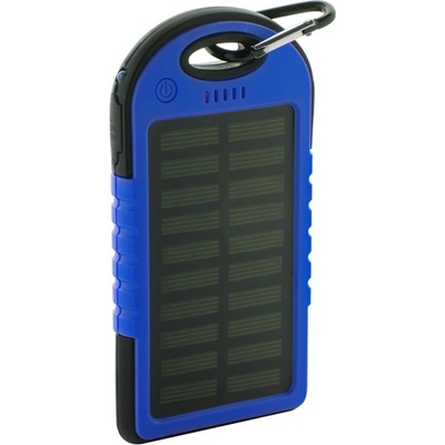 Cool Мобилна батерия Durabank Solar, 4000 mAh, синьо-черна