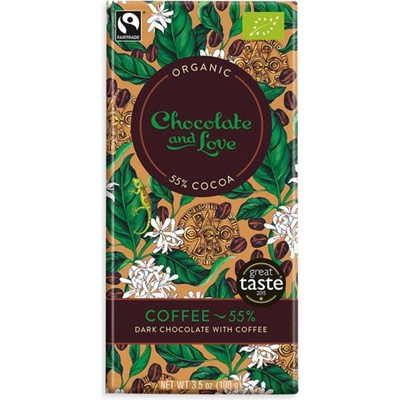 Chocolate and Love Coffee Arabica 55% hořká 80 g