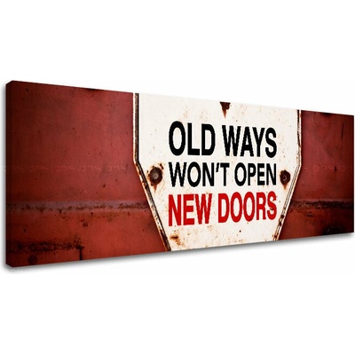 Motivačný obraz na stenu Old ways_003 - 30x90 cm