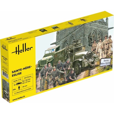 Heller Sainte-Mère-Eglise diorama set 1:72