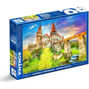 ROOVI - Puzzle Corvin Castle - Gothic Largest Castles in Europe - 1 000 piese