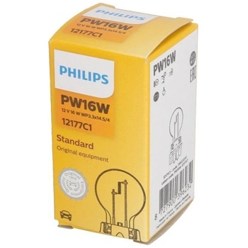 Image 1 of Philips Крушка, стоп светлини philips pw16w, 12v, 16w, 1 бр