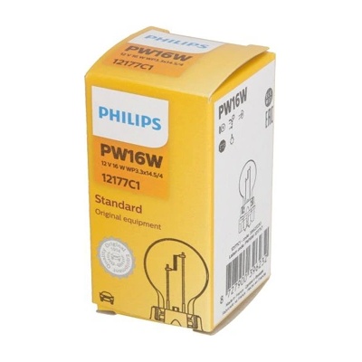 Philips Крушка, стоп светлини philips pw16w, 12v, 16w, 1 бр