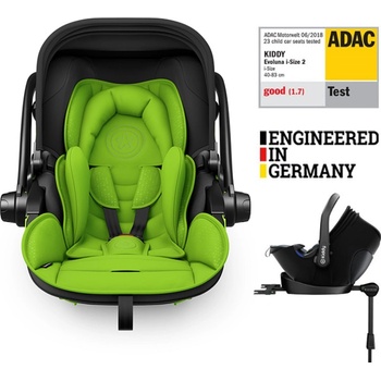 KIDDY Evoluna i-size 2 2023 + Isofix základňa Lizard Green