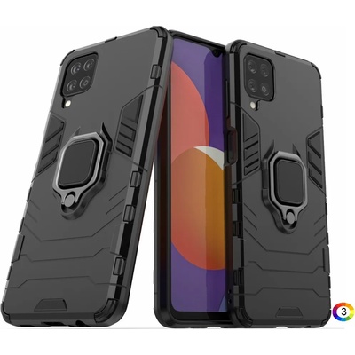 Samsung Galaxy M12 Удароустойчив Ring Holder Калъф и Протектор