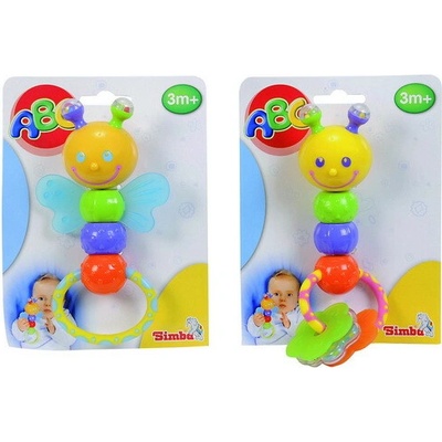 Simba Baby chrastítko s kousátkem 18 cm