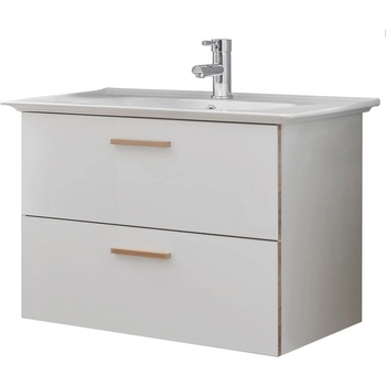 Pelipal Бял керамичен умивалник без смесител 80x47 cm Set 931 - Pelipal (980.998007)