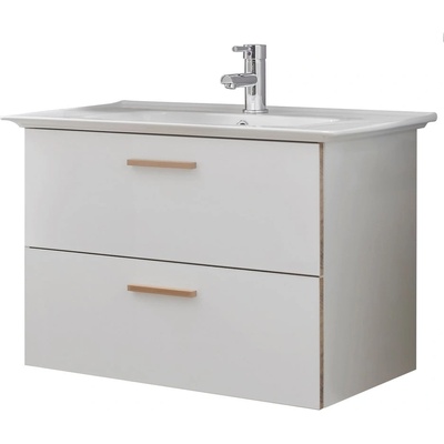 Pelipal Бял керамичен умивалник без смесител 80x47 cm Set 931 - Pelipal (980.998007)