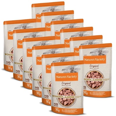 Nature's Variety Nature s Variety Cat Original Chicken & Goose 12 x 70 г