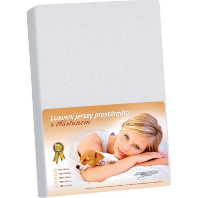 Bellatex plachta jersey svetlo sivá 100x200