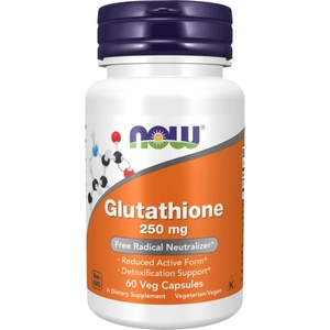 NOW Glutathione 250 mg [60 капсули]