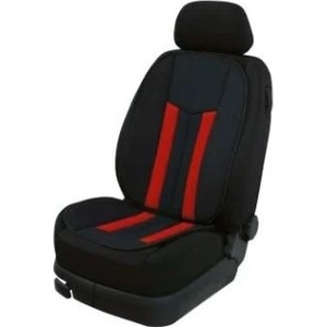 Carmart Постелка за седалка Petex "Oslo" - Черно-червена цвят