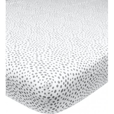 Meyco žerzejové prostěradlo Cheetah grey 70x140x150