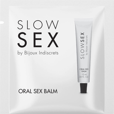 Bijoux Indiscrets Slow Sex Oral Sex Balm Sachette 2ml