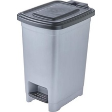 Keeeper Nášlapný ODPAD.KOŠ 40 L, SVĚTLE STŘÍBRNÁ