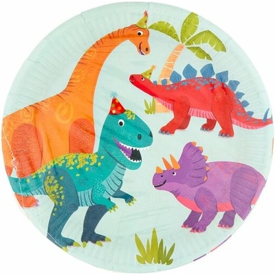 Decorata Party Papierové taniere 23 cm