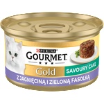 Gourmet Purina Gourmet Gold Savoury Cake с агнешко и зелен фасул 85 г