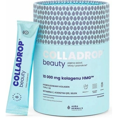 Aura Herbals Colladrop Beauty Kolagen HMGTM 10000 mg Ananas 30 ks