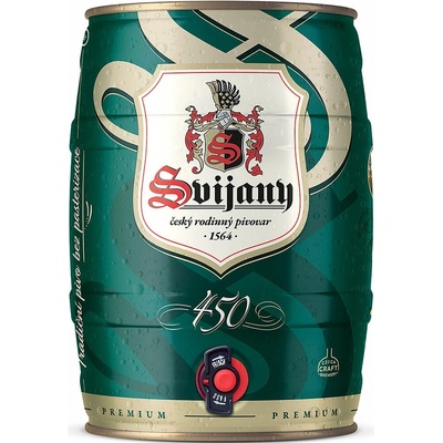 Svijany 450 Prémiový Ležák 4,6% 5 l (sklo)