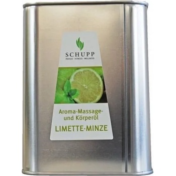 Schupp Ароматно масажно и олио за тяло с лайм и мента, 2500 мл