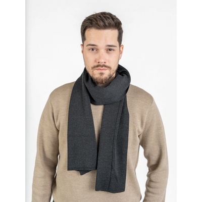 Merino šála TallGuys | Antracit One Size