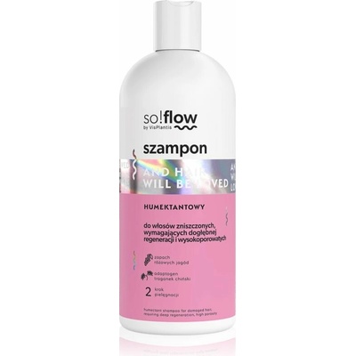 so!flow Damaged Hair posilňujúci šampón pre poškodené vlasy 300 ml