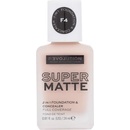 Revolution Relove Super Matte 2 in 1 Foundation & Concealer make-up F4 24 ml