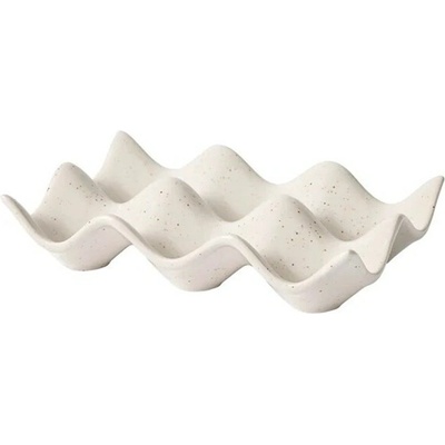 Broste stojan na vajíčka Nordic Vanila 15x10cm krémový