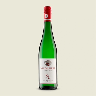 Weingut Schloss Lieser Riesling trocken Ryzlink rýnský 7,1 g/l suché bílé 2024 11% 0,75 l (holá láhev)