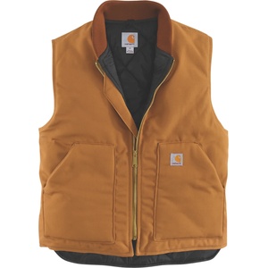 Carhartt Мъжки синтетичен елек Carhartt Insulated Rib Collar Vest Casual vest - Carhartt Brown - размер XXL (032-1630-0215)