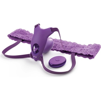 Pipedream Fantasy For Her Ultimate G-Spot Butterfly Strap-On бельо с вибратор 9.7 см