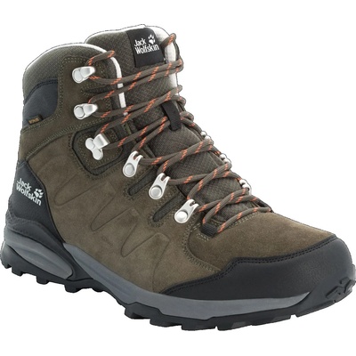 Jack Wolfskin Refugio Texapore Mid M Размер на обувките (ЕС): 44, 5 / Цвят: зелен